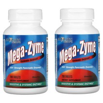 엔자이매틱 테라피 메가 자임 시스테믹 엔자임스 효소 200정 X 2통