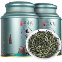 차이준 우전차 모첨차 녹차캔 2020 신차특급 명우전 농향형 원료원단 자신양모첨연아