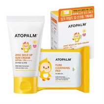 아토팜 유아용 징크 마일드업 선크림 SPF50+ PA++++ 65g 세트, 4세트