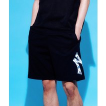 엠엘비 MLB 페이즐리 클리핑 로고 7부 반바지 NY (Black) 3ASPI0133-50BKS 172990