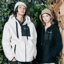 아키클래식 부클 플리스 후드 집업 (AKIII FLEECE)
