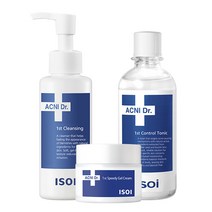 아이소이 아크니 퍼스트 기초3종세트(클렌징130ml/토닉130ml/젤크림50ml)