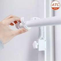 못 없이 설치하자! 안뚫어고리ver.4 1세트(2개입) 안뚫어고리4 못없이다는 커튼봉걸이, 화이트
