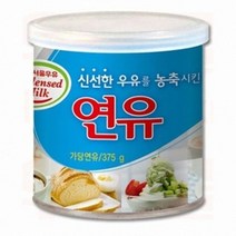 서울우유 연유 캔 375gx3, 375g, 4개