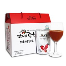 [먹거리공간 직영몰]대추방울토마토즙 30포 50포 120포 HACCP인증 로열과 100%, 대추방울토마토 120mlx50포, 1개, 6000ml