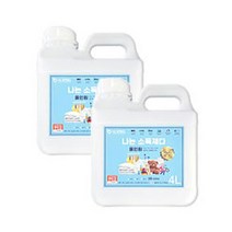 [트윈스몰] 1+1 올인원 HOCL 치아염소산수 소독 살균 무색 무취 저자극 소독제 리필(4리터)