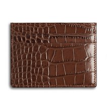 블랑플뢰르 소가죽 리자드 카드지갑