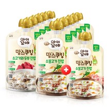 남양 아이꼬야 맘스쿠킹 이유식 (10+1) (6개월/9개월/12개월/15개월), 10개+1개, (쇠고기와두부5+소불고기진밥6)