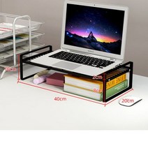 데스크탑 랙 책상 스토리지 및 정렬 선반 책상 계층화 된 단철 베이 창 머리맡 작은 책꽂이 책상, 16