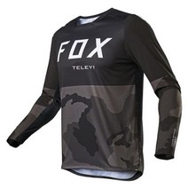 철인삼종경기복 철인3종 슈트 트라이애슬론 2023 FOX TELEYI MTB 긴팔 저지 남성용 사이클링 의류 모토크로스 의상 엔듀로 모토 크로스, L, 6