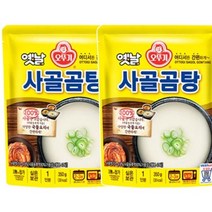 오뚜기 옛날 사골곰탕 350G 간단한 저녁 메뉴 자취요리 아침국 자취생 반찬, 2개