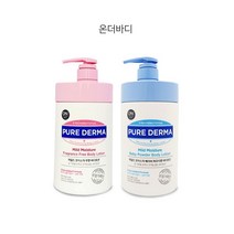 제이몰 온가족이 함께 쓰는~온더바디 퓨어더마 모이스춰 바디로션 1리터 대용량, 베이비파우더향 - 1개