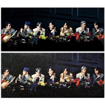 샵이공이 - DIY 굿즈 BTS 방탄소년단 정식 보석비즈십자수 캔버스 액자형 큐빅페인팅 단체 취미생활, BTS 보석십자수 그룹, 2. Group-2