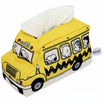 Snoopy Tissue Box Cartoon Bus Napkin Storage Multifunction Kitchen Desktop Holder C 책상위 미니서랍 데스크정리함, 01 Snoopy