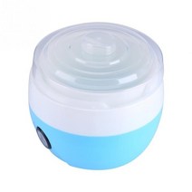 요구르트 요거트 요플레 제조기 메이커 그릭 청국장 발효기 만들기 기계 2020 새로운 1l 자동 가정용 diy 도구 주방 기기 플라스틱 탱크 핑크 220v, 파란색