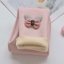 유니콘키즈복 여아 겨울 기모 레깅스 융레깅스 핑크리본 레깅스