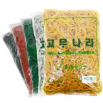 고무나라 고무밴드 1kg 노란 고무줄, D-1kg고무밴드 70x1.5x1.3(검정)(베트남)