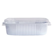 일회용 알루미늄 도시락용기 중, 125개입, 1개