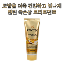 홈케어 복구 헤어 셀프 클리닉 미용실 팬틴 골든 미라클 극손상 케어 트리트먼트 220ml 힘 없는 모발 푸석한 염색 수분 영양 탄력 윤기 머릿결 단백질 향 컨디셔너 파마, 1개(인기)