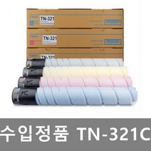 코니카미놀타 병행 수입정품토너 TN-321C 파랑 BIZHUB C022 25K BIZHUB C022, 단일 수량