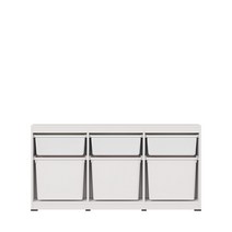 한샘 샘키즈 2단 수납장 1305 뉴트럴베이지, C형:(몸통)크림화이트/(박스)올화이트(C)