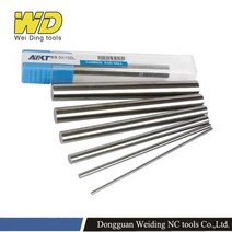 엔드밀 드릴밀 Aykt 1pcs cnc 밀링 도구 2mm 3mm 4mm 5mm 6mm 카바이드 라운드로드 바 높은 내마모성 솔리드 카바이드로드 바, 3x100-1pcs