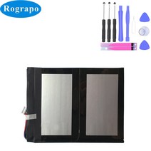 점퍼용 리튬 폴리머 배터리 EZpad 6 Pro 태블릿 PC 교체 축전지 5 선 플러그 및 도구 7.6V 6000mAh 신제품, 한개옵션0