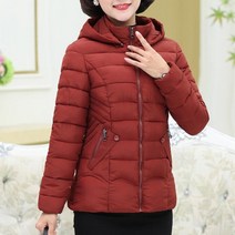 kirahosi 여성 엄마 겨울 패딩 점퍼 중년 인기코디 방한 야상 17호+덧신증정 CR8o6xqh