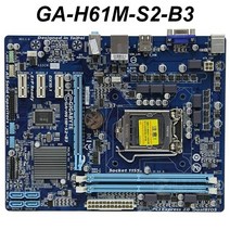 H61M-S2-B3 데스크탑 마더 보드 소켓 LGA 1155 T