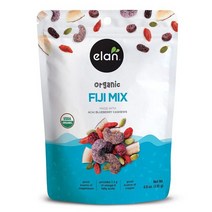 Elan Fiji Mix 유기농 스낵 트레일 믹스 4.8온스 크랜베리 구기자 열매 아사이 블루베리 캐슈 코코넛 칩 호박씨 비건 GMO 프리 채식주의자 글루텐 프, 4.8 Ounce (Pack of 1)
