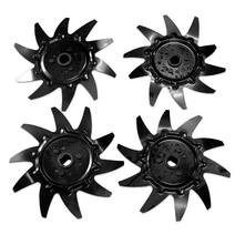 그린웍스 경작기 관리기 교체날 8인치*4날 1조, 1개