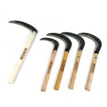 마이플랜트 [마이플랜트]영주대장간 고급 낫 (조선낫_미니) 석노기장인 명품 주말농장 텃밭 분갈이 농기구, 1개