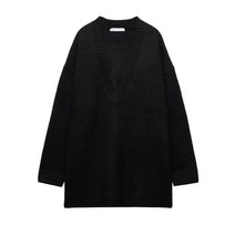 ZARA 브이넥 오버사이즈 니트 스웨터 2893117