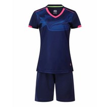 배구유니폼 전사 족구 풋살 축구 유니폼 선수 반티 여성 배구 세트 셔츠 반바지 여성 스포츠 키트 옷 훈련 정장 맞춤 인쇄, 2002 여성 네이비, 아시아 여성 크기 2xL