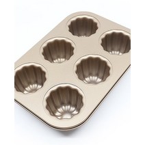 골드 까눌레팬(6구)