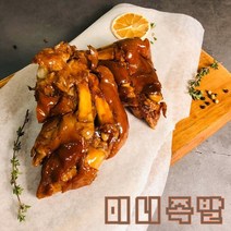 중문푸드 간편하게 데워먹는 미니족발 뼈있는족발 야식 족발 300g 캠핑요리 집들이음식 혼술 술안주 족발맛집 추천, 3개