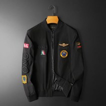 남자 봄 가을 항공점퍼 빅사이즈 스카잔 경량패딩 점퍼 간절기 항공자켓 야상