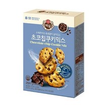 CJ 홈베이킹 아이들간식 초코칩 쿠키믹스 290g 베이킹재료, 16개