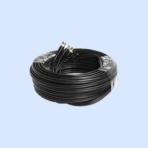싸드 500만화소 CCTV 카메라 녹화기 영상 전원 일체형 케이블 20M, 1개