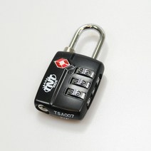 3다이얼 자물쇠 017. 여행가방자물쇠 패드락 캐리어 잠금장치 여행가방안전장치