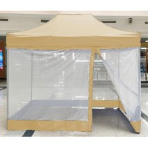 야외행사 포장마차천막 일체형가림막 야유회 간이포차, 1개, DZ일체모3X6
