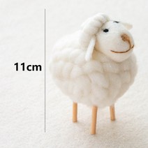 크리스마스 북유럽풍 펠트 장식 양인형 소품 1+1, 6번