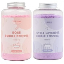 랩스밤 버블파우더 430g x 2, 로즈 + 러블리 라벤더, 로즈 + 러블리 라벤더