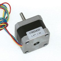 스테퍼 모터 Nema 17 17HS3430 1.2A 34mm /38 oz-in/3D 프린터 용 1 개, 한개옵션0, 한개옵션0
