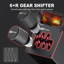 USB 시뮬레이터 시프터 레이싱 게임 H 순차 로지텍 시리즈 트러스트 마스터 T300RS/GT 스티어링 휠 홀 센서, 02 6 R