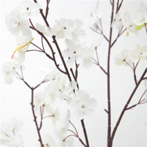 조화 봄 벚꽃 가지 105cm 조화꽃 인조벚꽃 실내장식, Cream(크림)