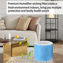 가습기진동자 하니웰 HAC-504 시리즈 가습기 교체 용 필터 2 개 HCM-350 HEV355 HEV312 HCM-710, 한개옵션0