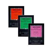 뉴 아르쉬 수채패드 1면제본 300G 26x36cm / 황목 / 중목 / 세목, 황목 WI1795103