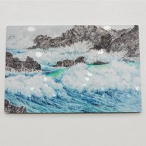 바보사랑 폼아크릴액자58CmX38Cm 자연풍경수묵화.꾸밈, 상세설명 참조