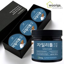 우리가스토리 핀란드산 자일리톨 크리스탈 3구선물세트, 1세트